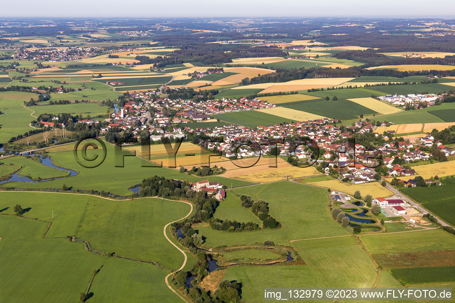 Loizenkirchen bei Aham im Bundesland Bayern, Deutschland