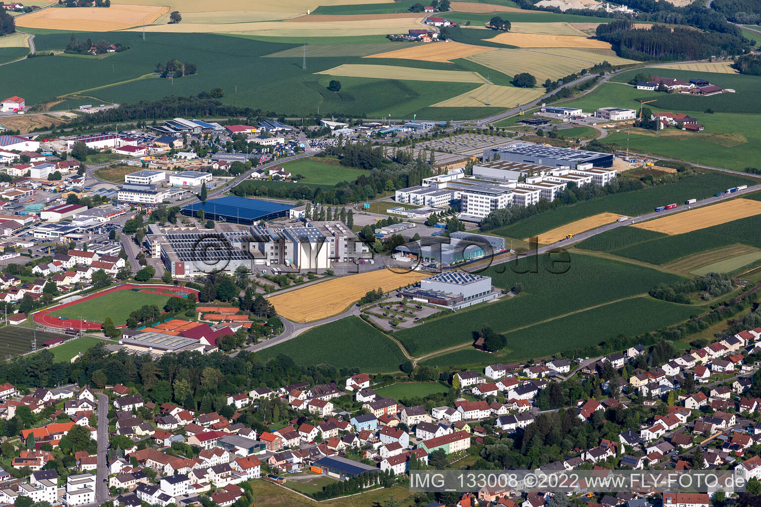 Industriegebiet Urbanstr in Vilsbiburg im Bundesland Bayern, Deutschland