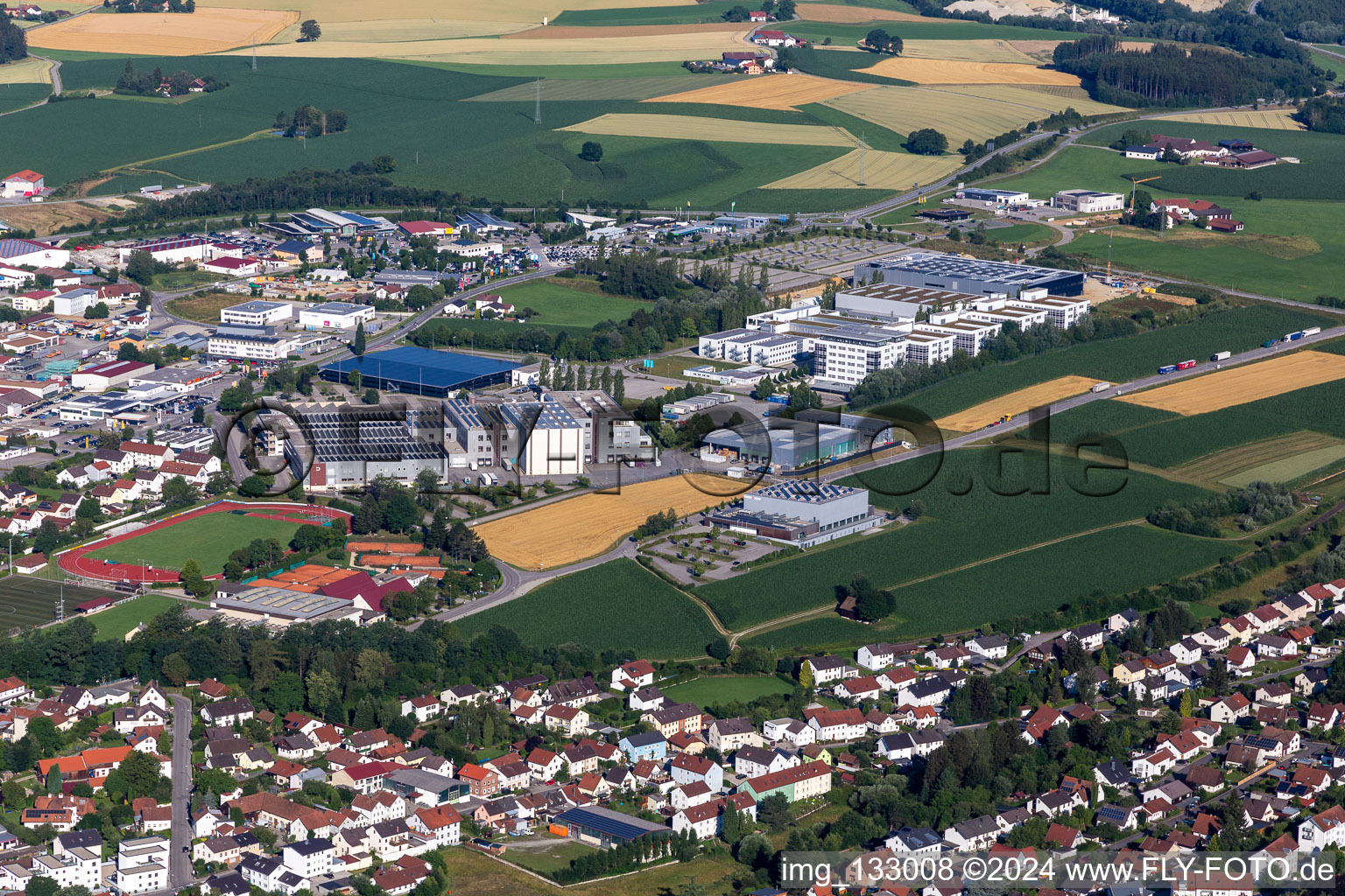 Industriegebiet Urbanstr in Vilsbiburg im Bundesland Bayern, Deutschland