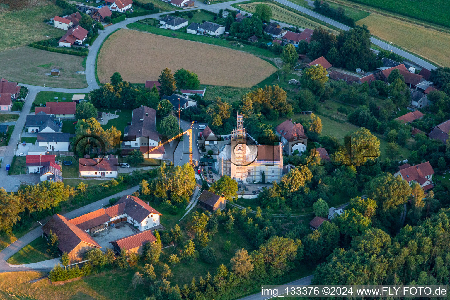 Pfarrkirche St. Martin, Martinsbuch in Mengkofen im Bundesland Bayern, Deutschland