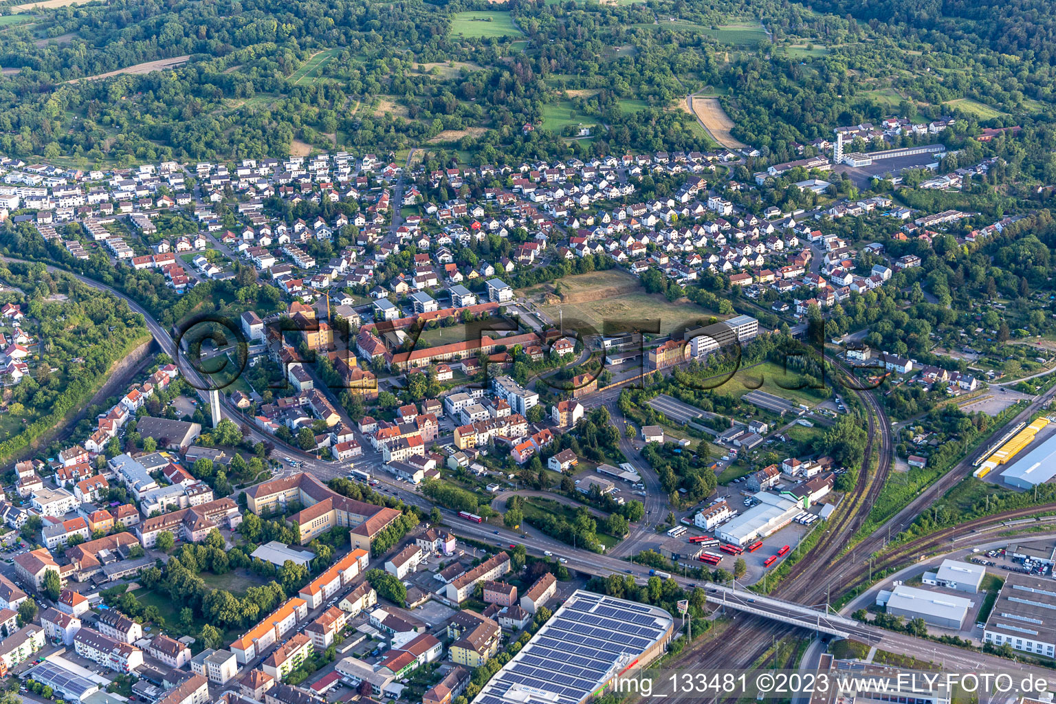 Efeu Campus in Bruchsal im Bundesland Baden-Württemberg, Deutschland
