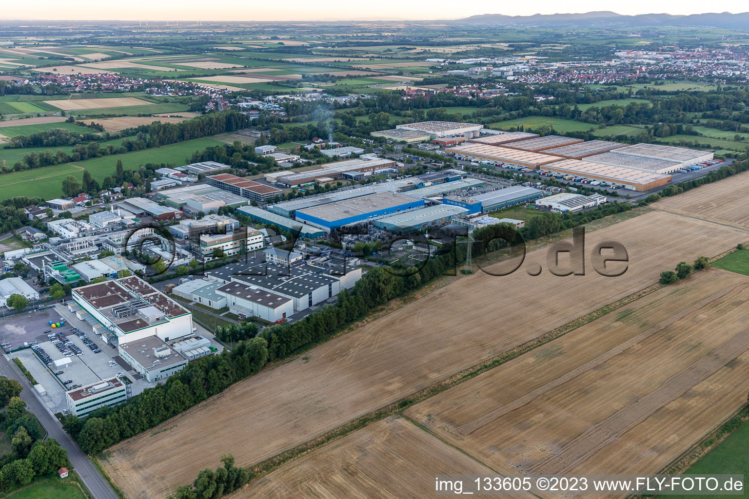 Landau in der Pfalz im Bundesland Rheinland-Pfalz, Deutschland von der Drohne aus gesehen