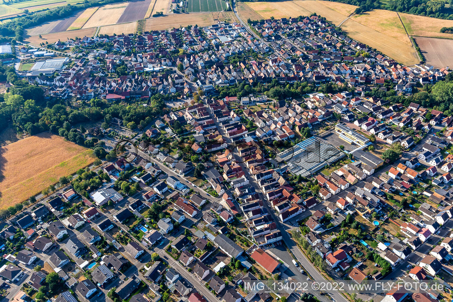 Kuhardt im Bundesland Rheinland-Pfalz, Deutschland von oben gesehen