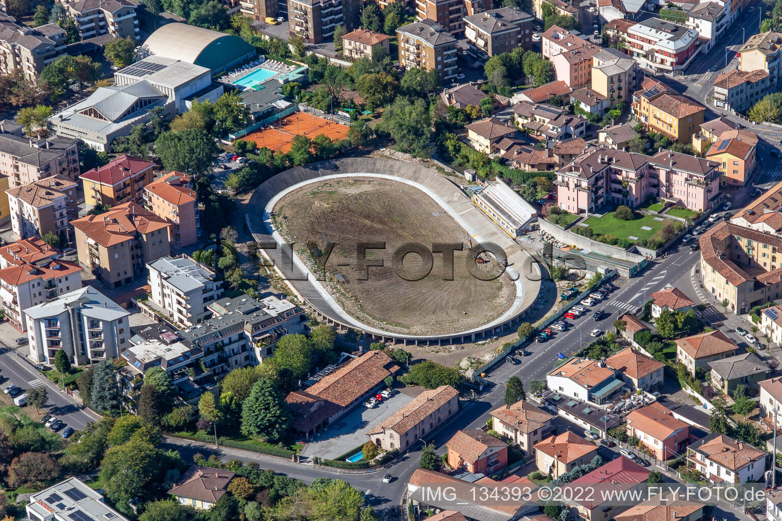 Campo Sportivo "Velodromo" in Crema im Bundesland Cremona, Italien