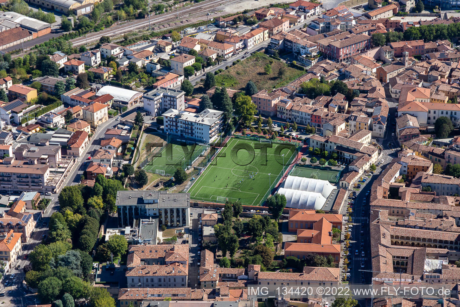 Stadio Giuseppe Voltini in Crema im Bundesland Cremona, Italien