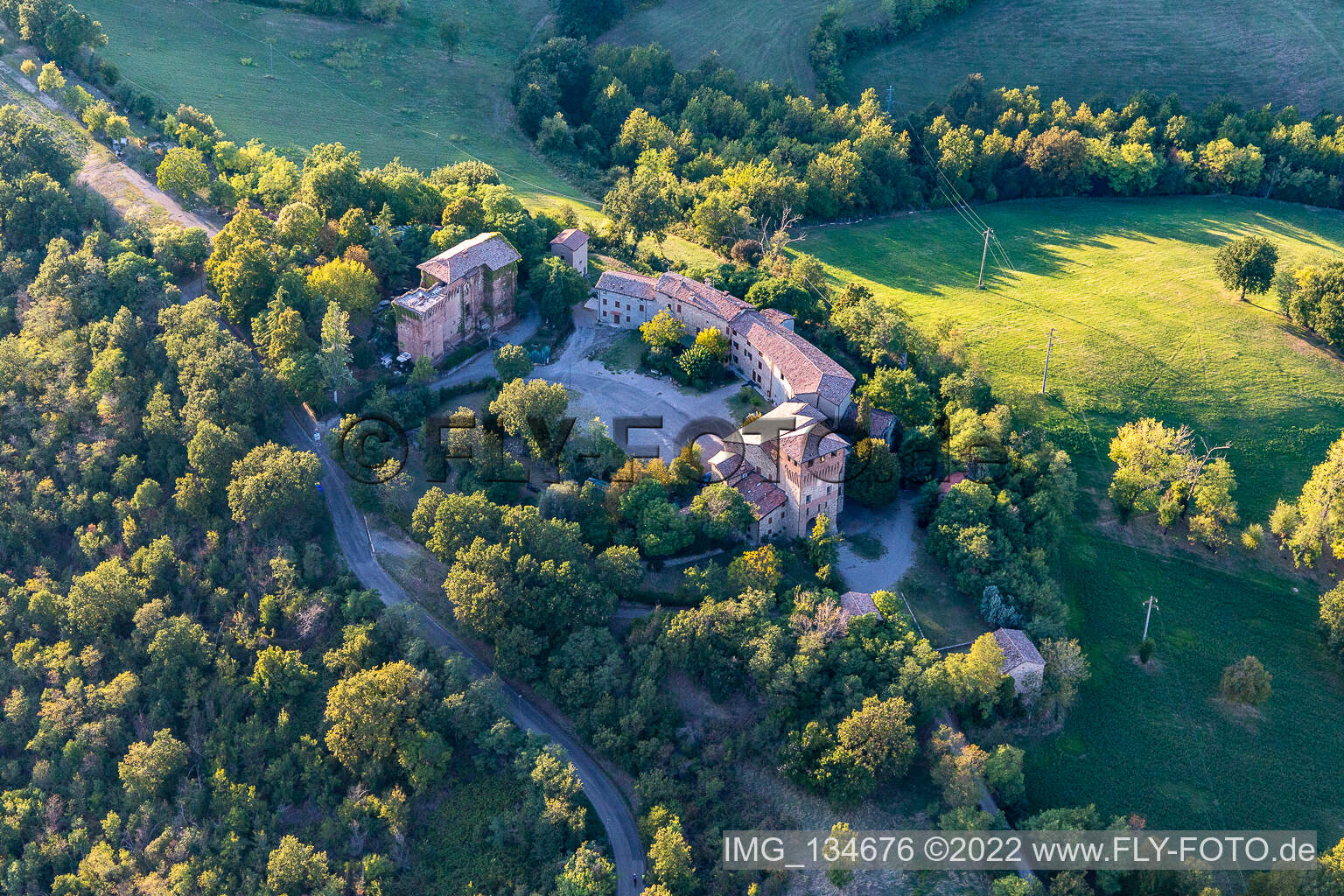 Castello di Casalgrande im Bundesland Reggio Emilia, Italien