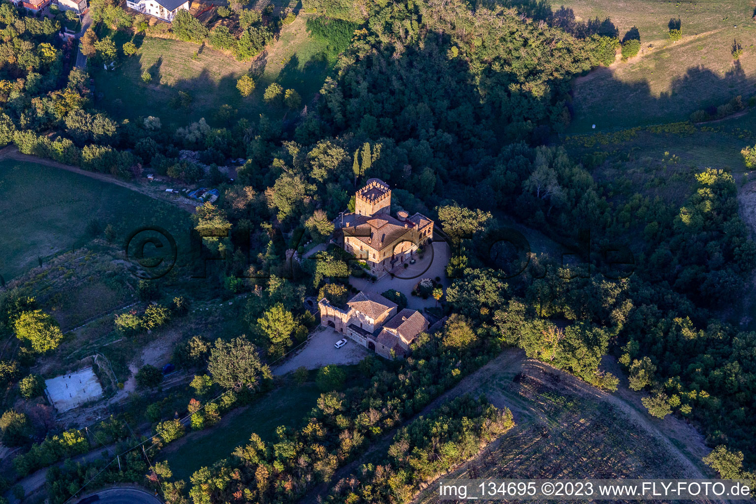 Castello della Torricella bei Scandiano im Bundesland Reggio Emilia, Italien