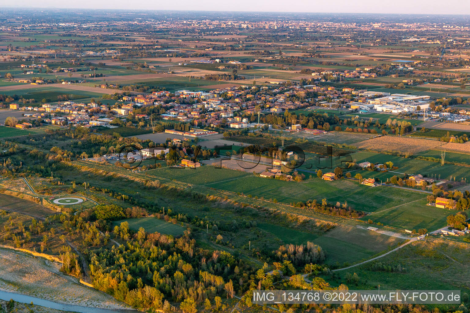 Ortsteil Magreta in Formigine im Bundesland Modena, Italien