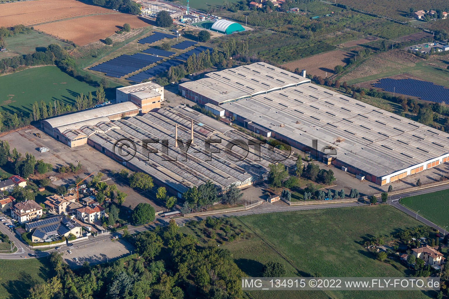 Stillgelegte Fabrik in Gorzano in Maranello im Bundesland Modena, Italien