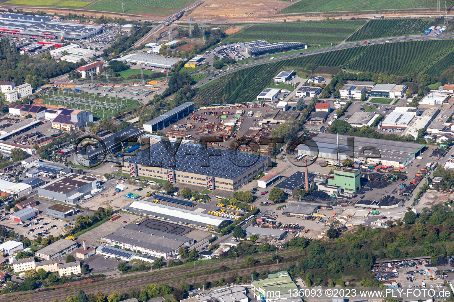 Michelin Reifenwerk AG in Landau in der Pfalz im Bundesland Rheinland-Pfalz, Deutschland