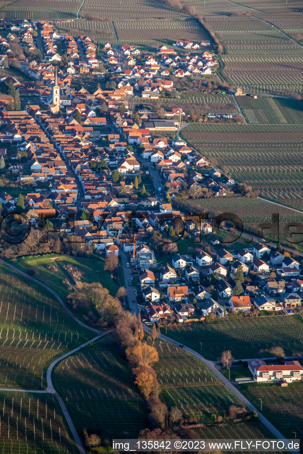 Ludwigstr in Edesheim im Bundesland Rheinland-Pfalz, Deutschland