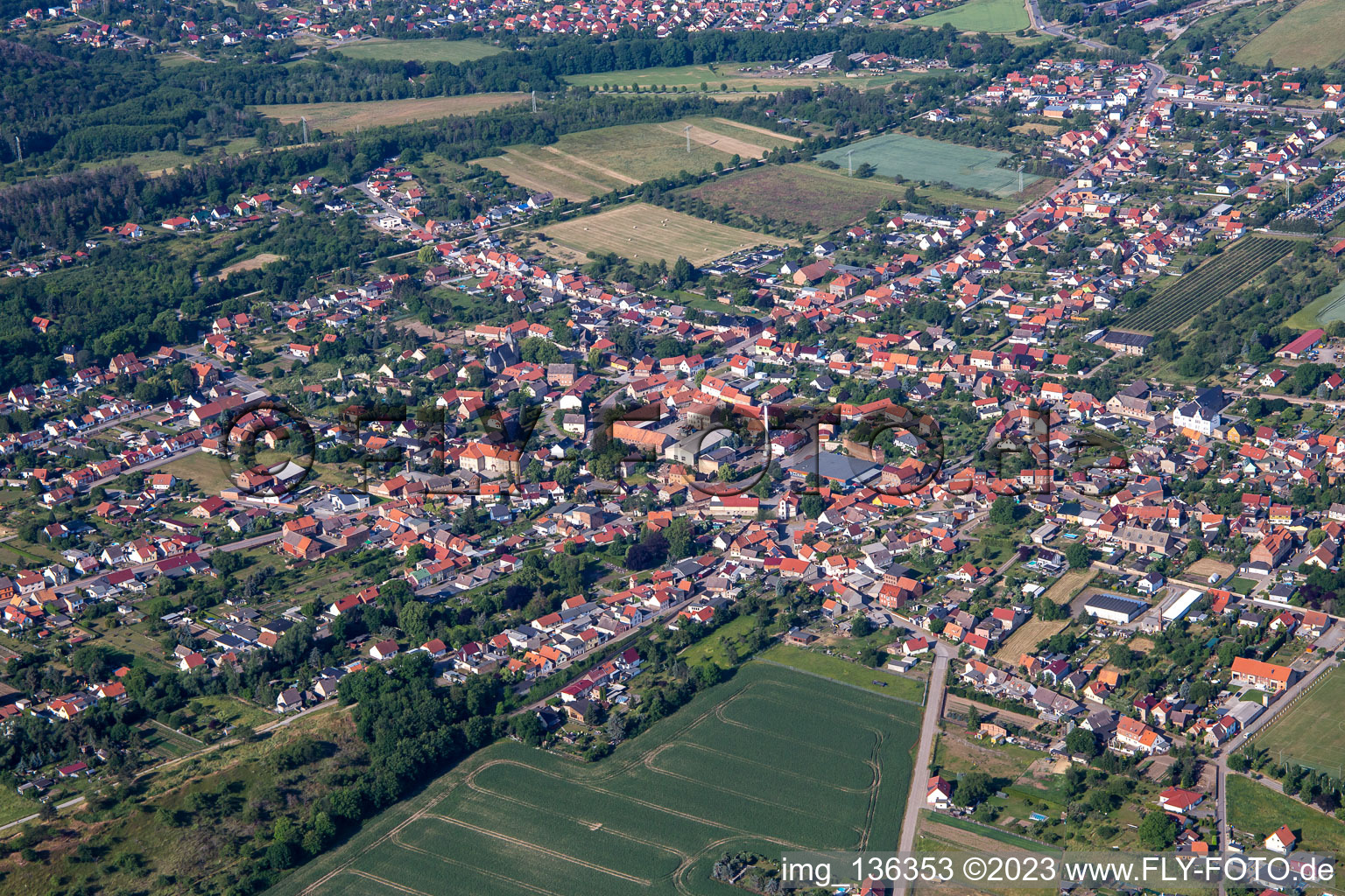 Ortsteil Rieder in Ballenstedt im Bundesland Sachsen-Anhalt, Deutschland