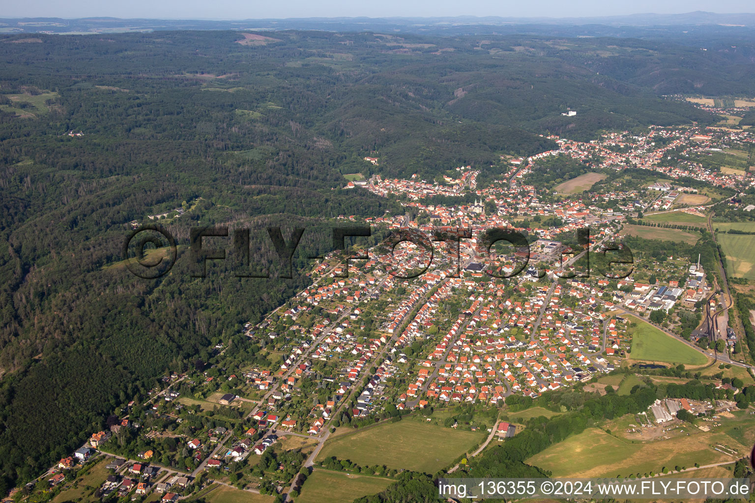 Osterallee im Ortsteil Gernrode in Quedlinburg im Bundesland Sachsen-Anhalt, Deutschland