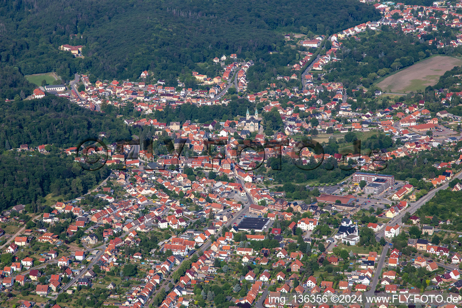 Stiftskirche St. Cyriakus Gernrode in Quedlinburg im Bundesland Sachsen-Anhalt, Deutschland