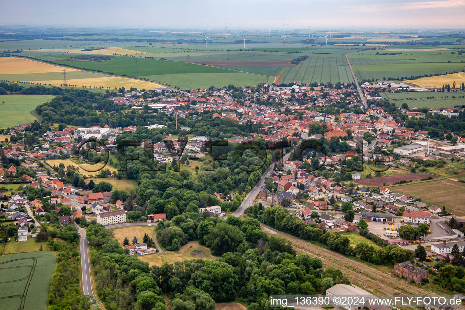 Ortsteil Ermsleben in Falkenstein im Bundesland Sachsen-Anhalt, Deutschland