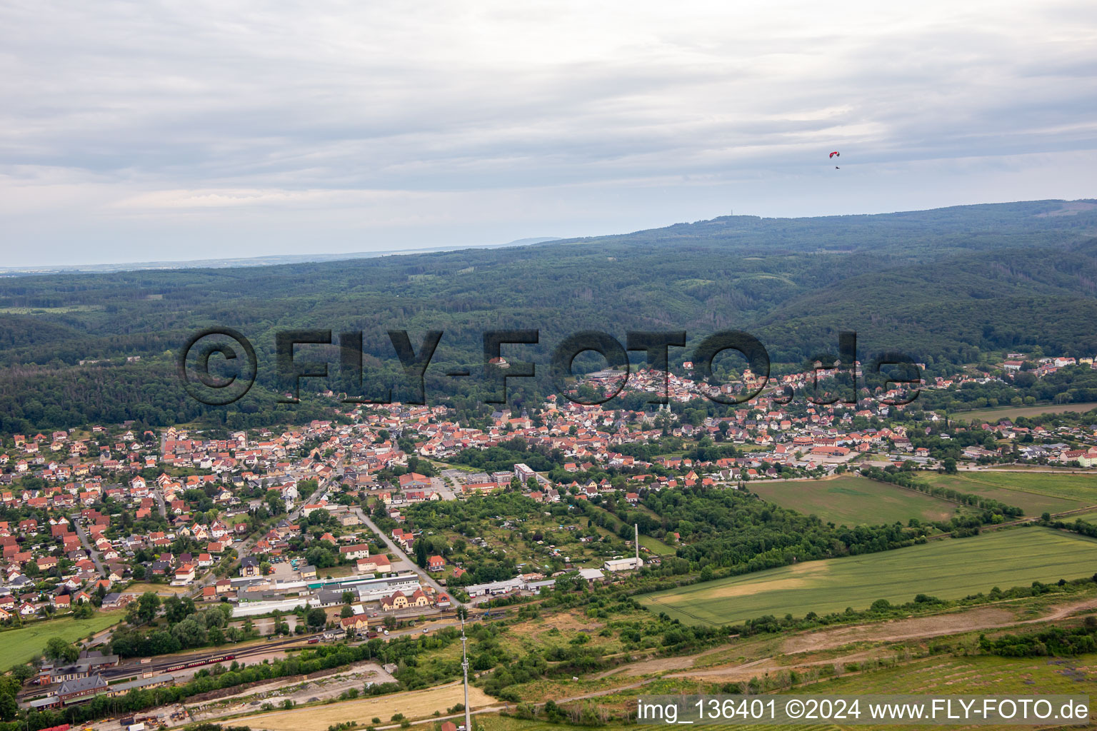 Ortsteil Gernrode in Quedlinburg im Bundesland Sachsen-Anhalt, Deutschland