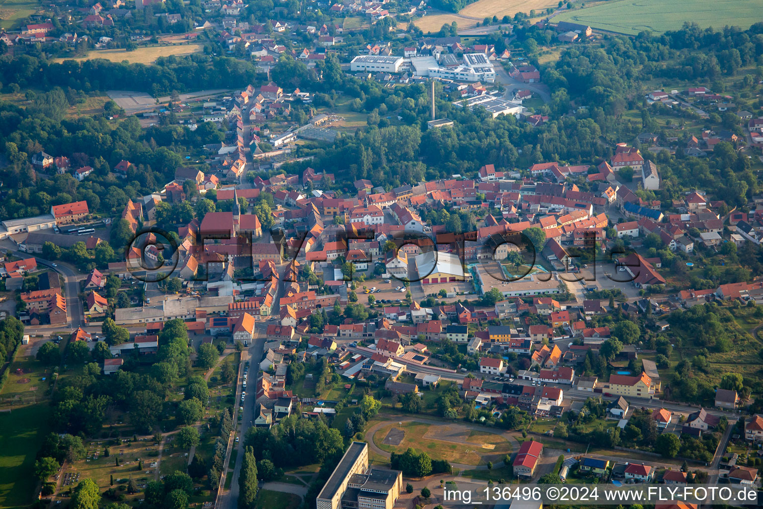 Siederstr im Ortsteil Ermsleben in Falkenstein im Bundesland Sachsen-Anhalt, Deutschland