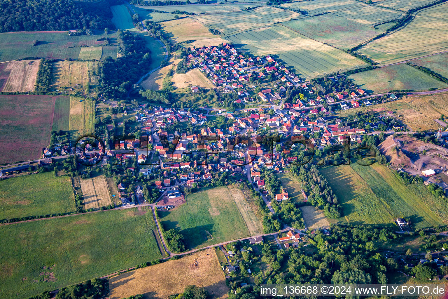 Ortsteil Wettelrode in Sangerhausen im Bundesland Sachsen-Anhalt, Deutschland