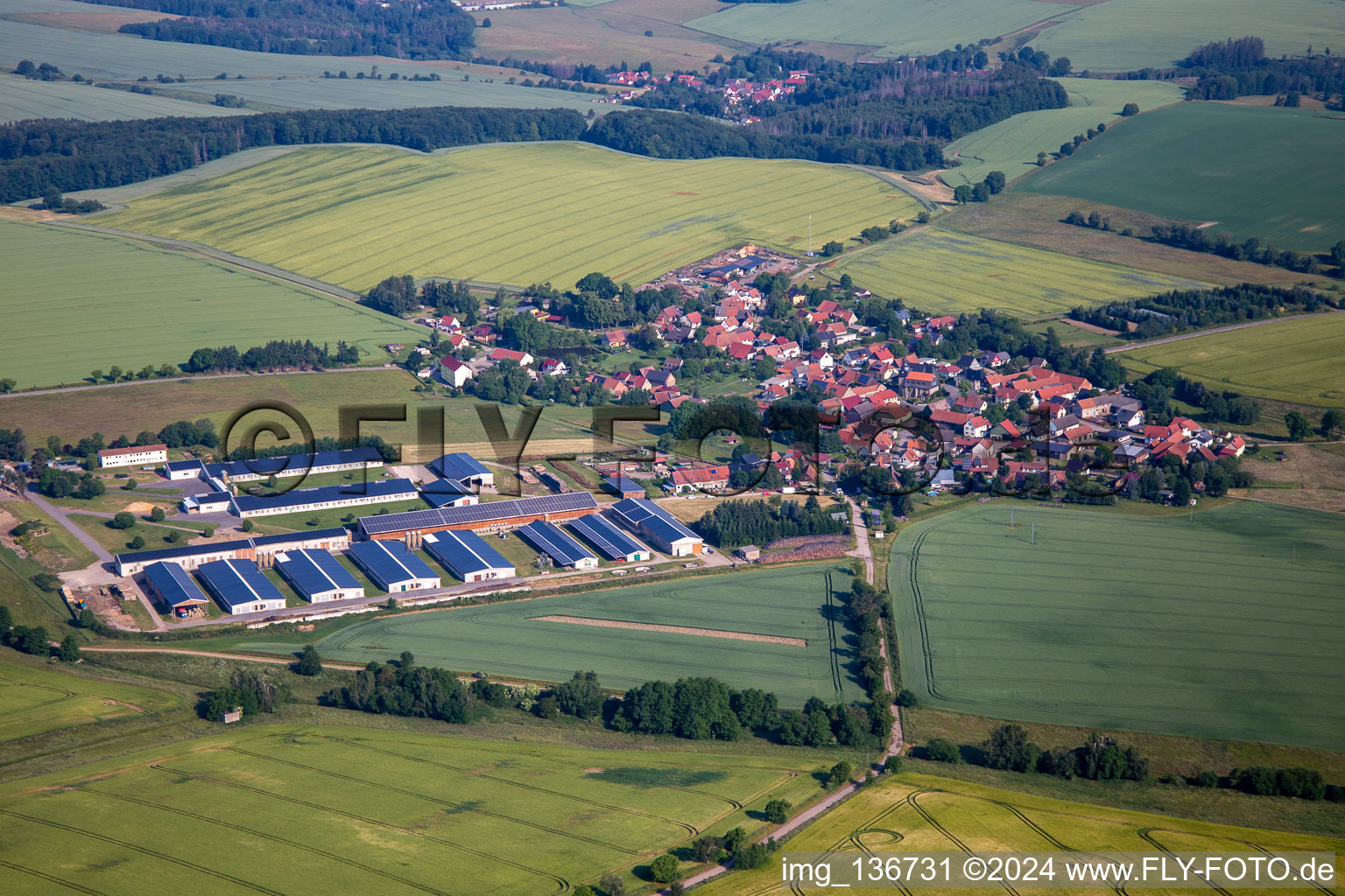 Ortsteil Breitenbach in Sangerhausen im Bundesland Sachsen-Anhalt, Deutschland