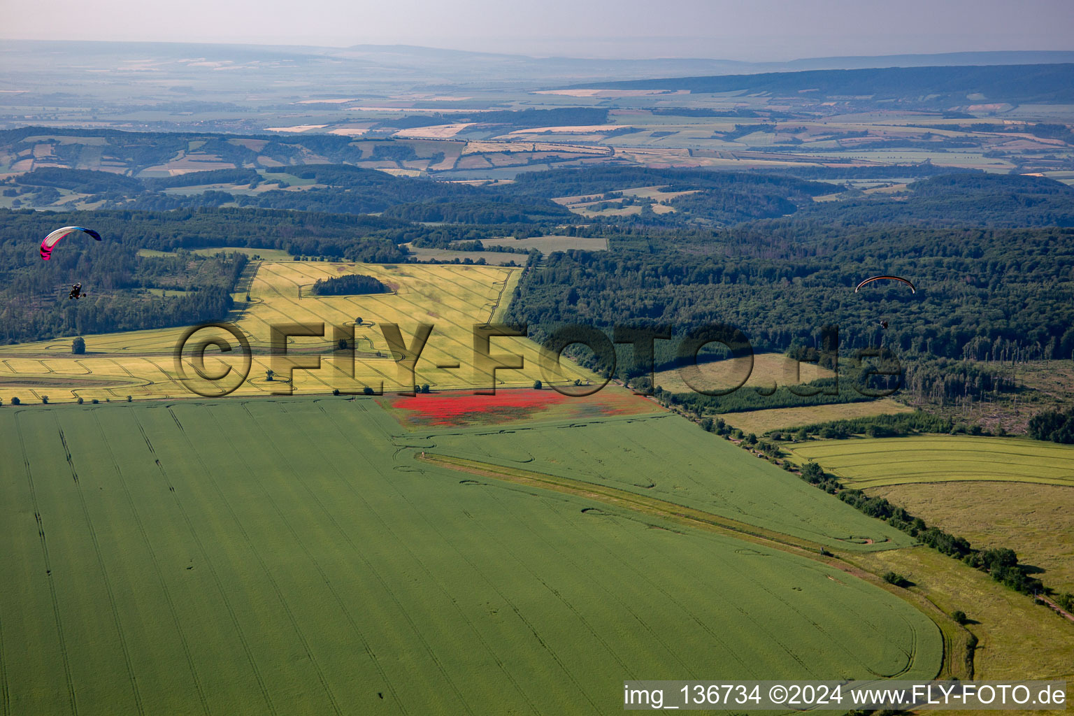 Horle Bach im Ortsteil Rotha in Sangerhausen im Bundesland Sachsen-Anhalt, Deutschland