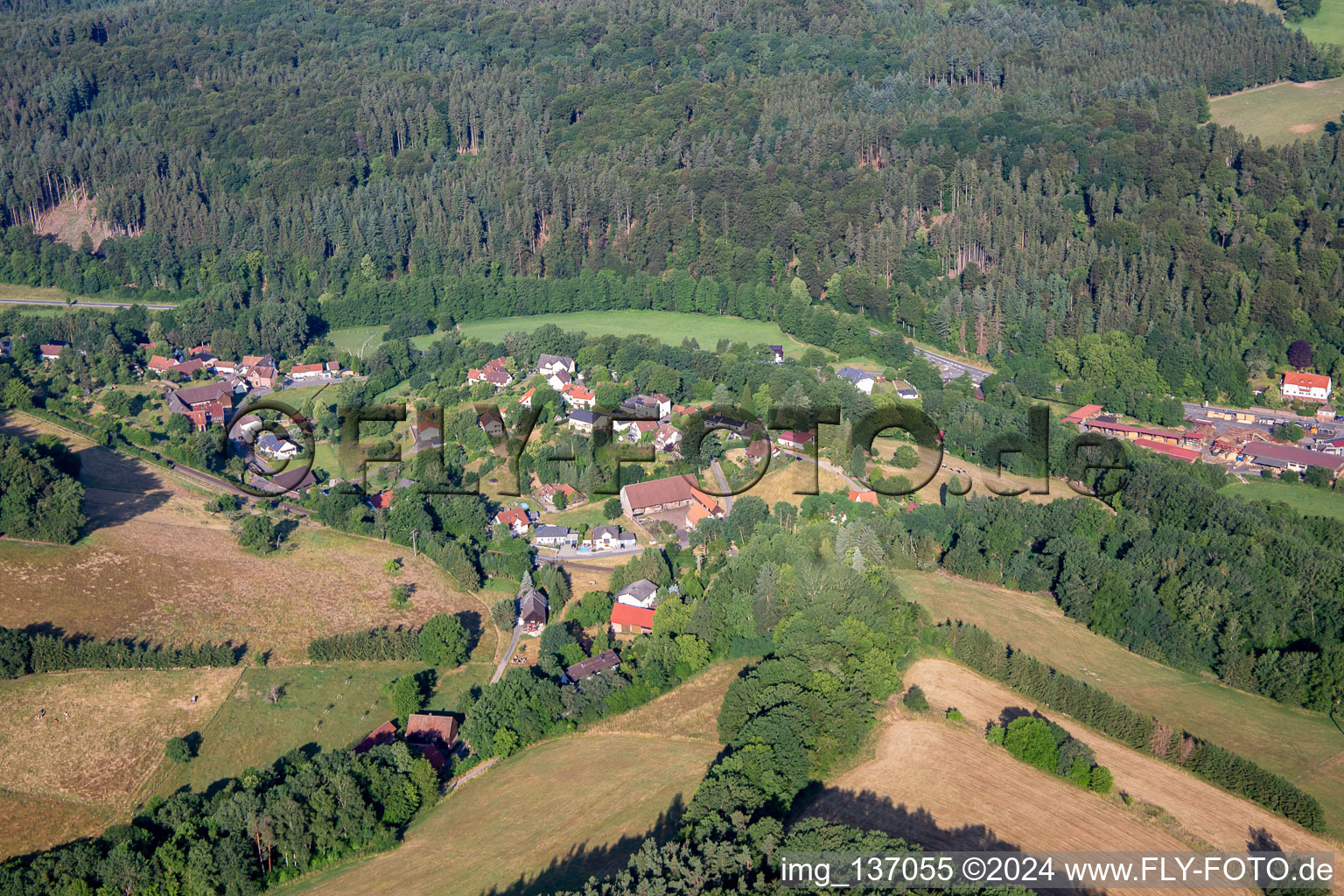 Ortsteil Ebersberg in Erbach im Bundesland Hessen, Deutschland