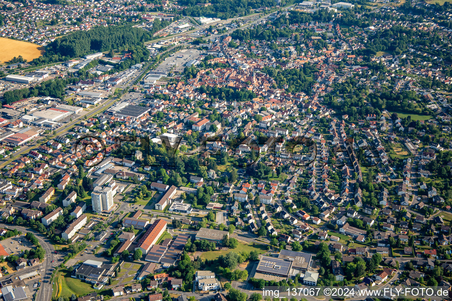 Gesamtübersicht im Ortsteil Stockheim in Michelstadt im Bundesland Hessen, Deutschland