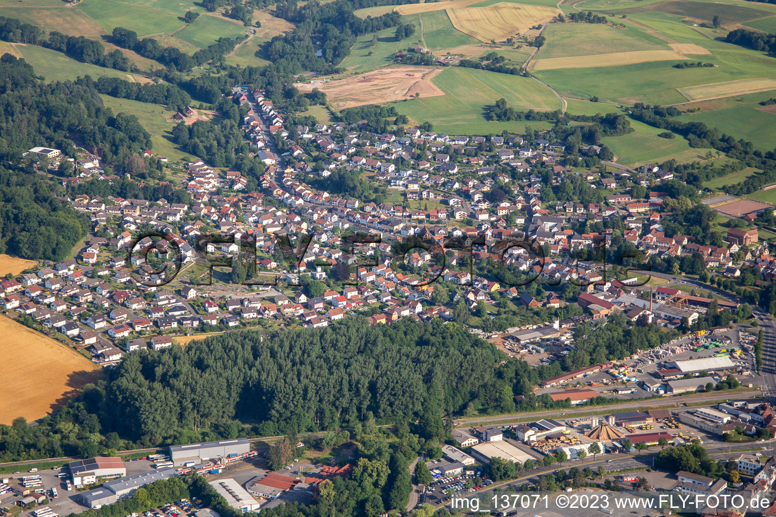 Ortsteil Steinbach in Michelstadt im Bundesland Hessen, Deutschland