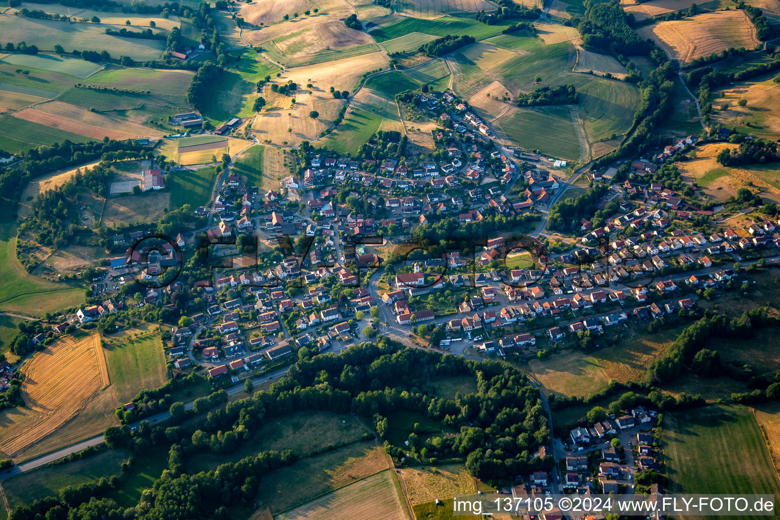 Ortsteil Krumbach in Fürth im Bundesland Hessen, Deutschland