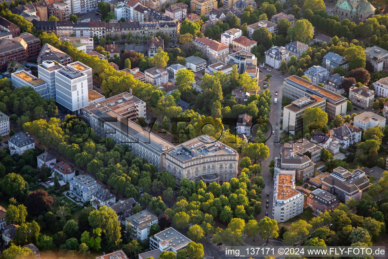 Palais Lanz Verwaltungs GmbH im Ortsteil Oststadt in Mannheim im Bundesland Baden-Württemberg, Deutschland