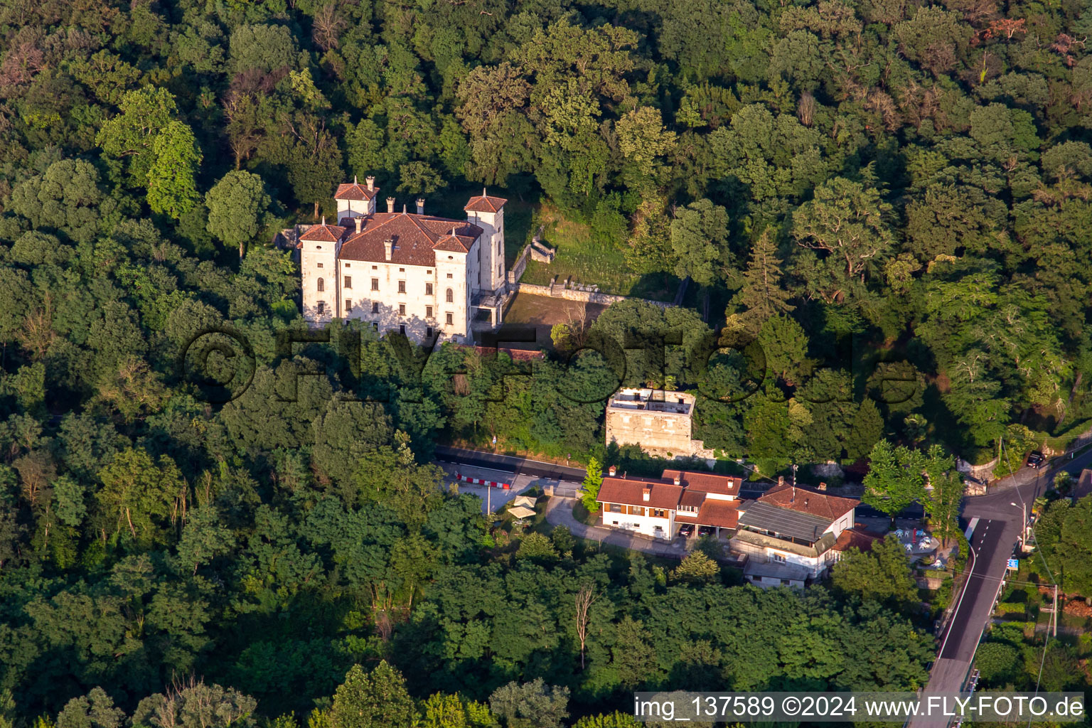 Castello di Rubbia in Savogna d’Isonzo im Bundesland Gorizia, Italien