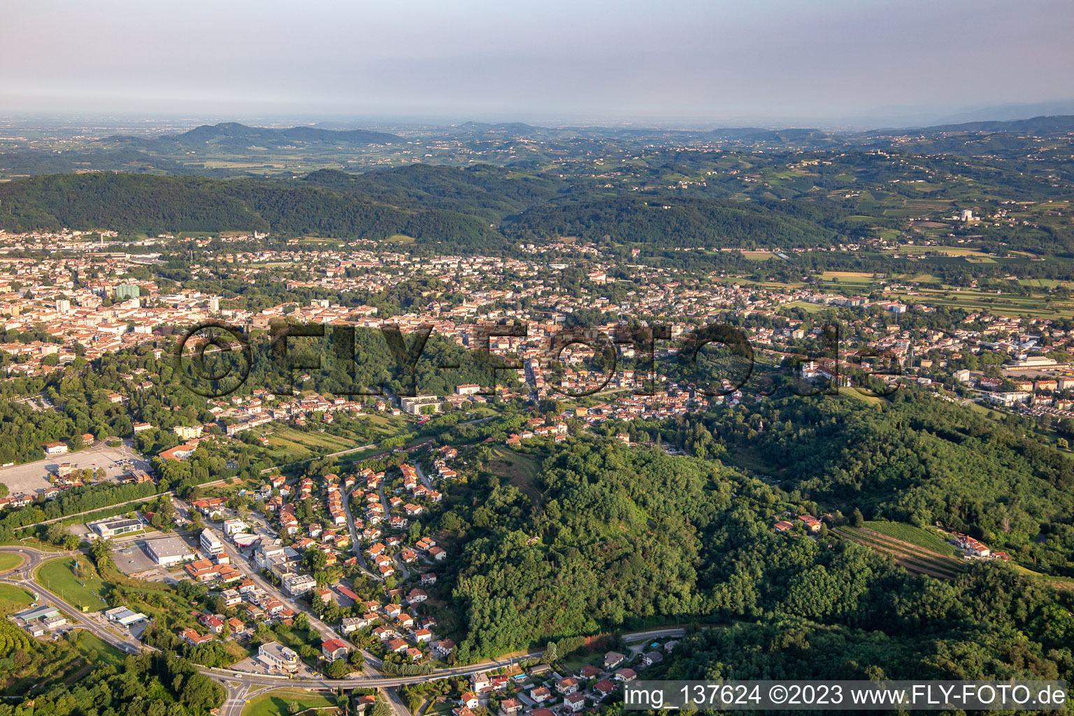 Ortsteil Pristava in Nova Gorica, Slowenien