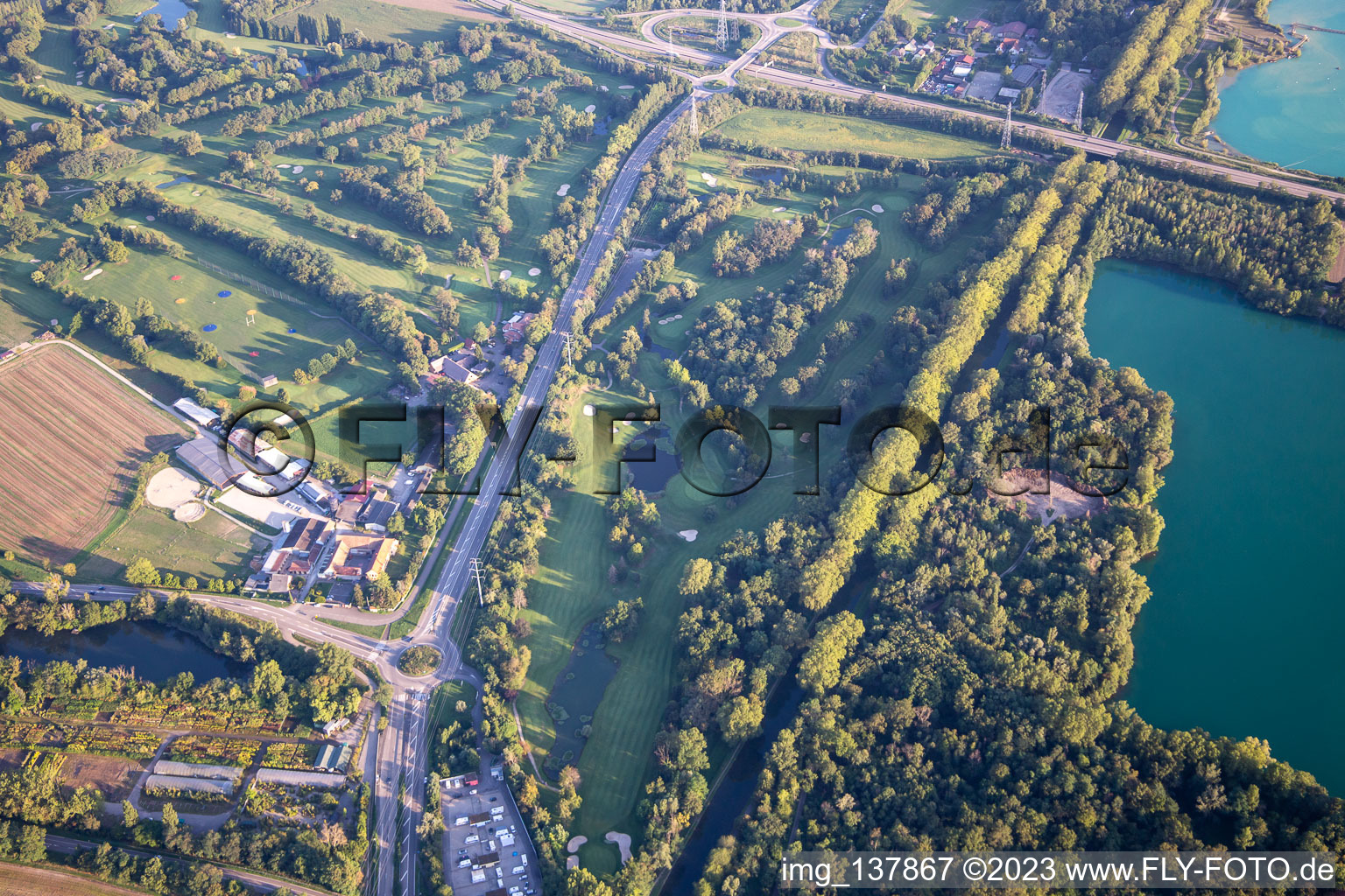 Golf Club Strasbourg in Illkirch-Graffenstaden im Bundesland Bas-Rhin, Frankreich