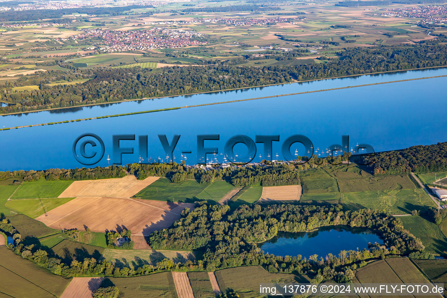 UNION NAUTIQUE DE PLOBSHEIM - UNAP am Plan d'Eau de Plobsheim in Eschau im Bundesland Bas-Rhin, Frankreich