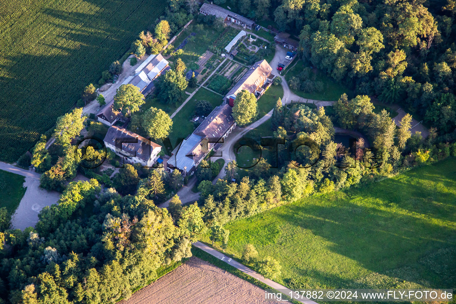 Centre d'Accueil du Puits de Jacob in Plobsheim im Bundesland Bas-Rhin, Frankreich