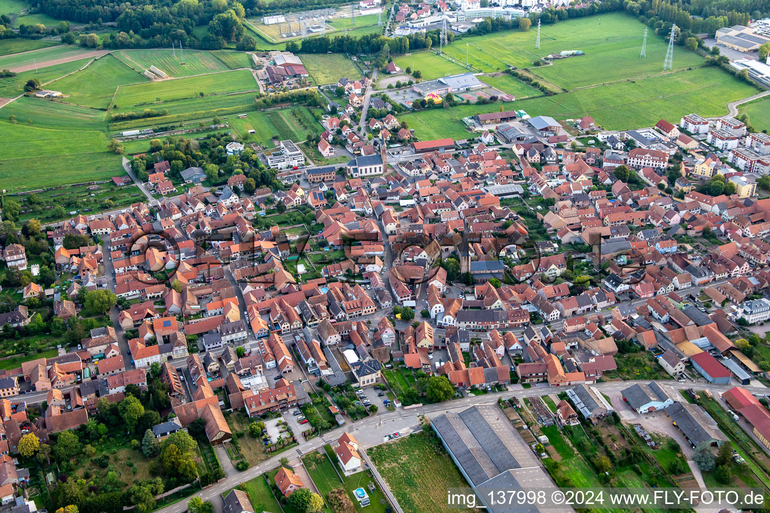 Dorlisheim im Bundesland Bas-Rhin, Frankreich