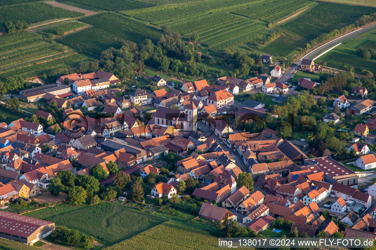 Dahlenheim im Bundesland Bas-Rhin, Frankreich