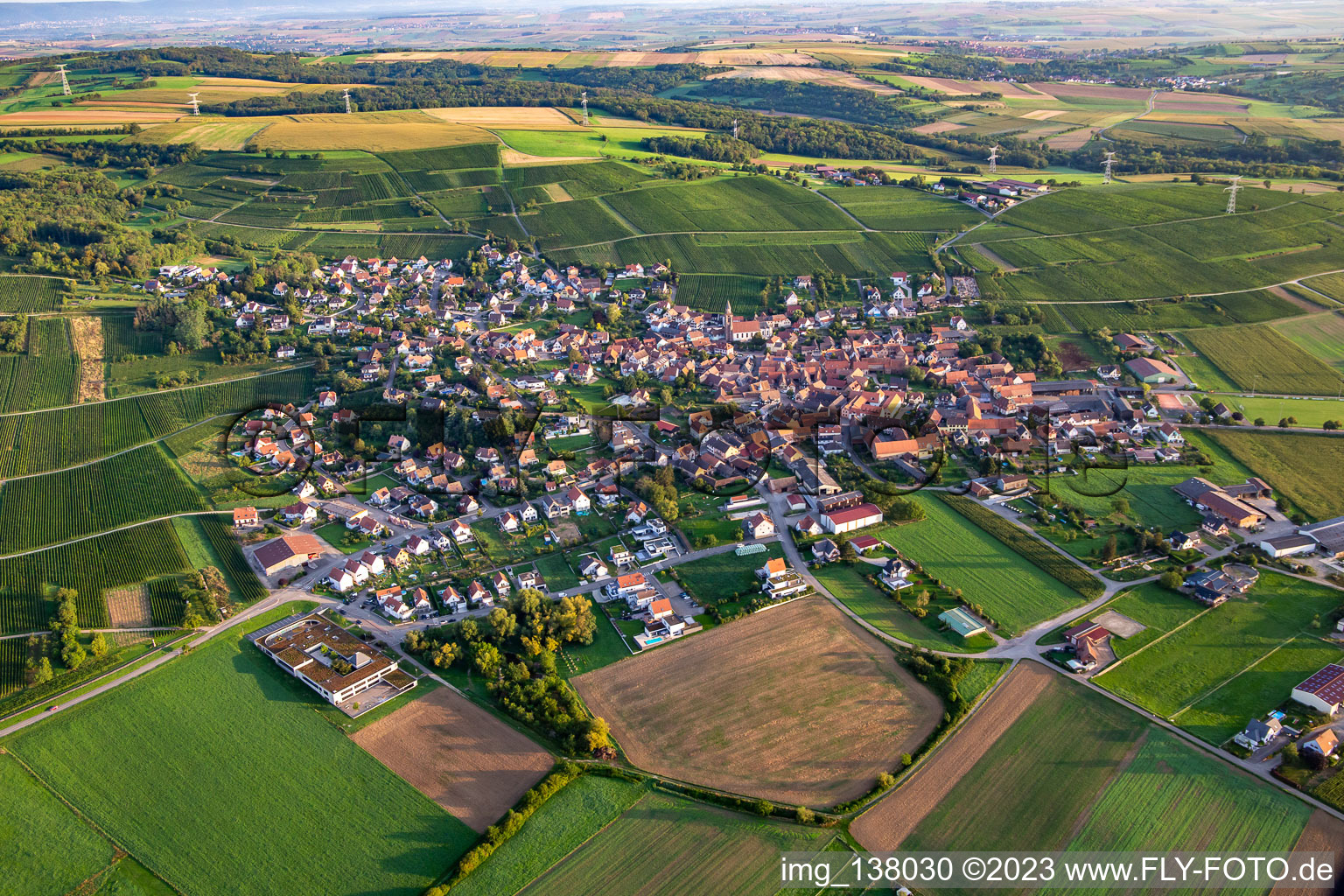 Nordheim im Bundesland Bas-Rhin, Frankreich