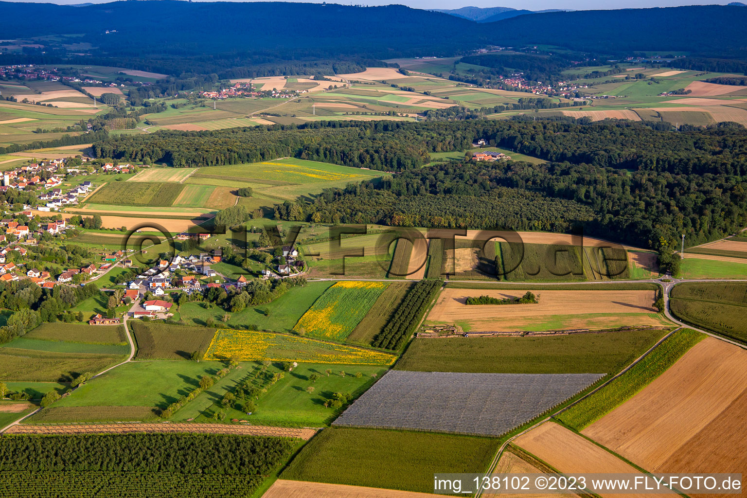 Ferme Grasersloch in Hunspach im Bundesland Bas-Rhin, Frankreich