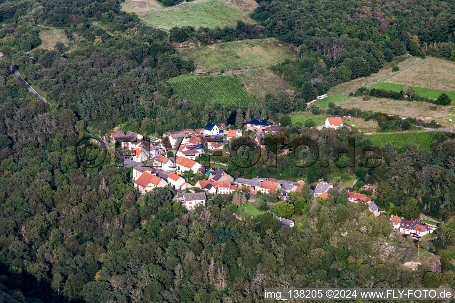 Felsenberghof in Schloßböckelheim im Bundesland Rheinland-Pfalz, Deutschland