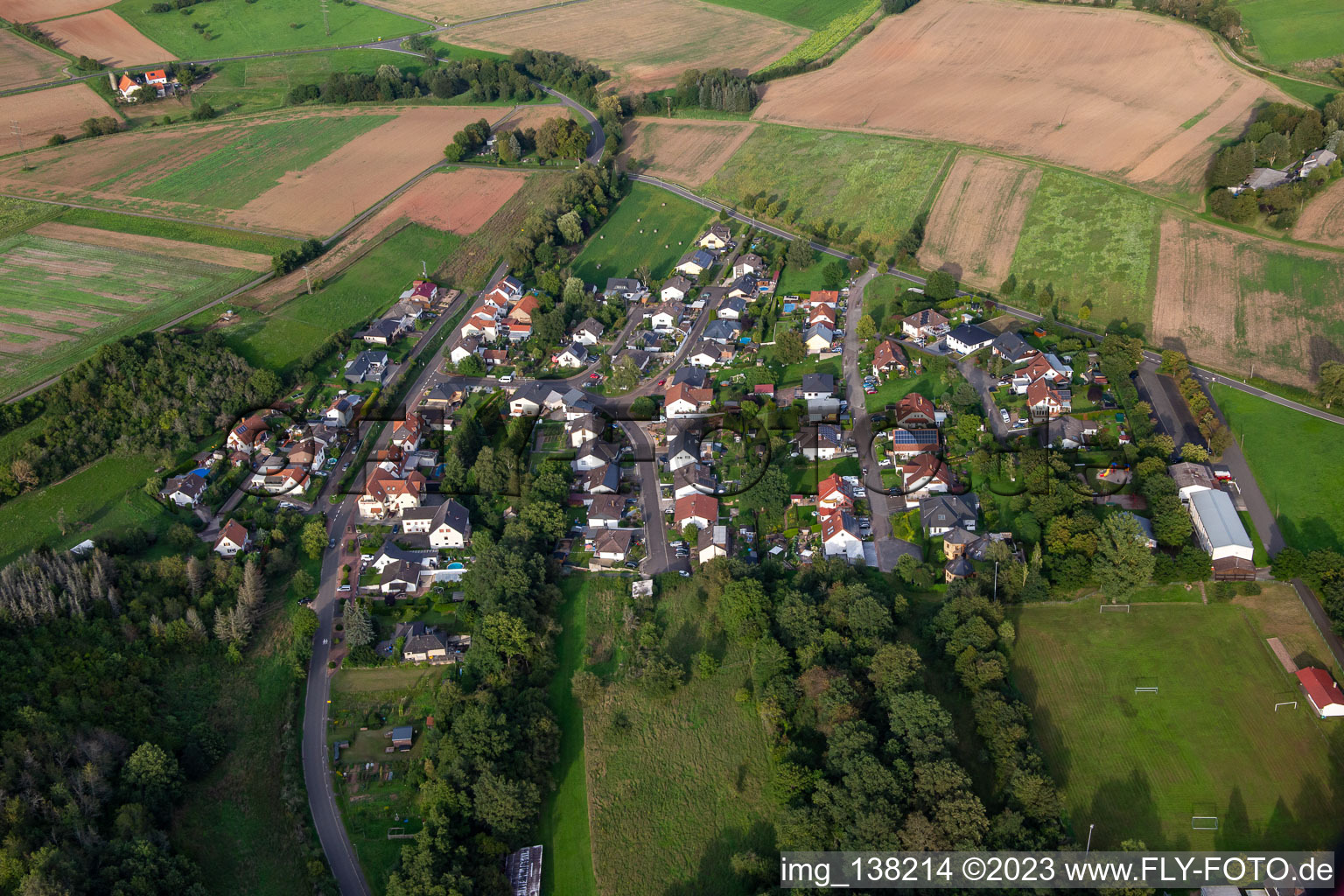 Kolonie in Schloßböckelheim im Bundesland Rheinland-Pfalz, Deutschland