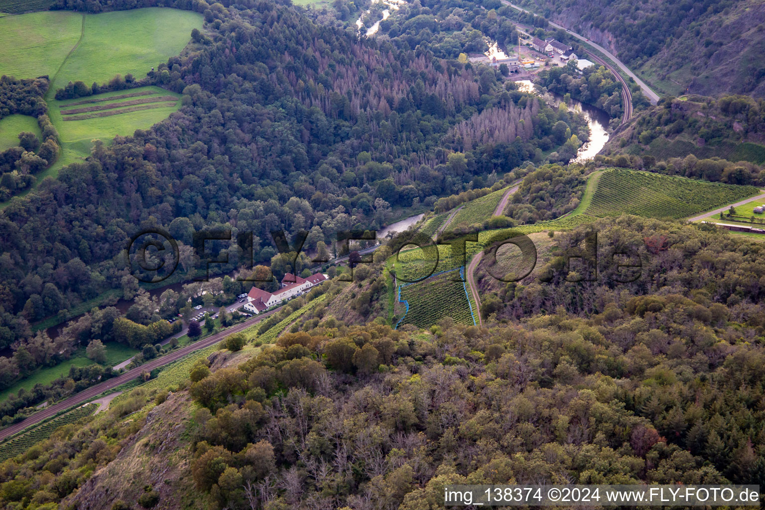 Landhotel Niederthäler Hof in Schloßböckelheim im Bundesland Rheinland-Pfalz, Deutschland