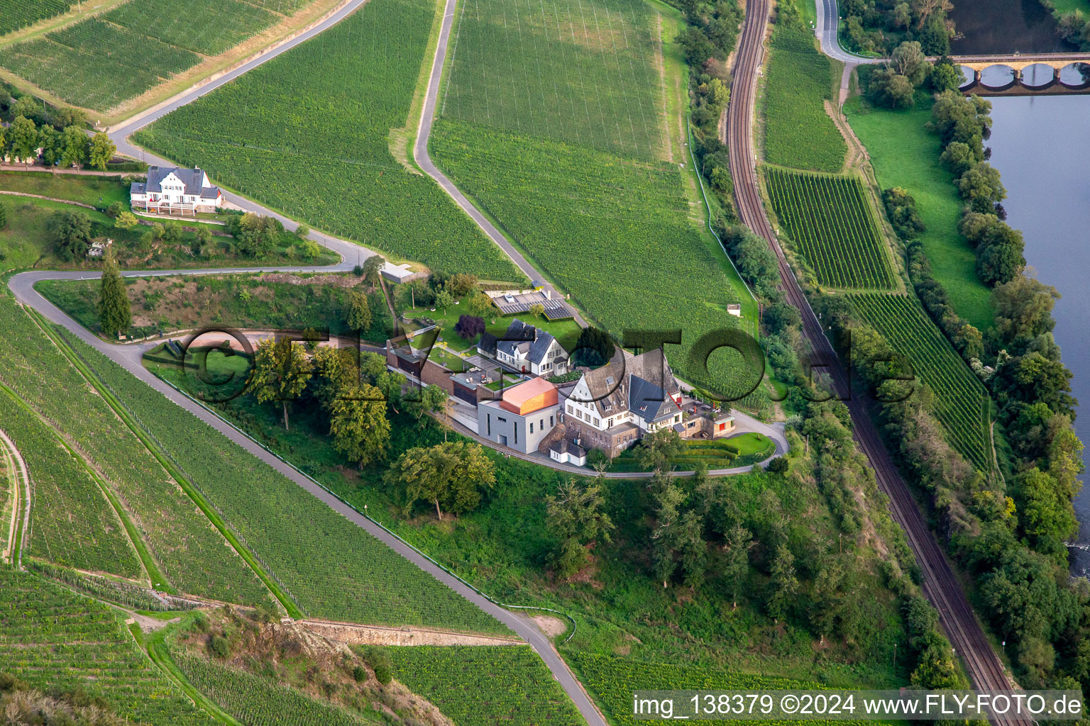 Hotel Gut Hermannsberg und Gutsverwaltung Niederhausen Schlossböckelheim in Schloßböckelheim im Bundesland Rheinland-Pfalz, Deutschland