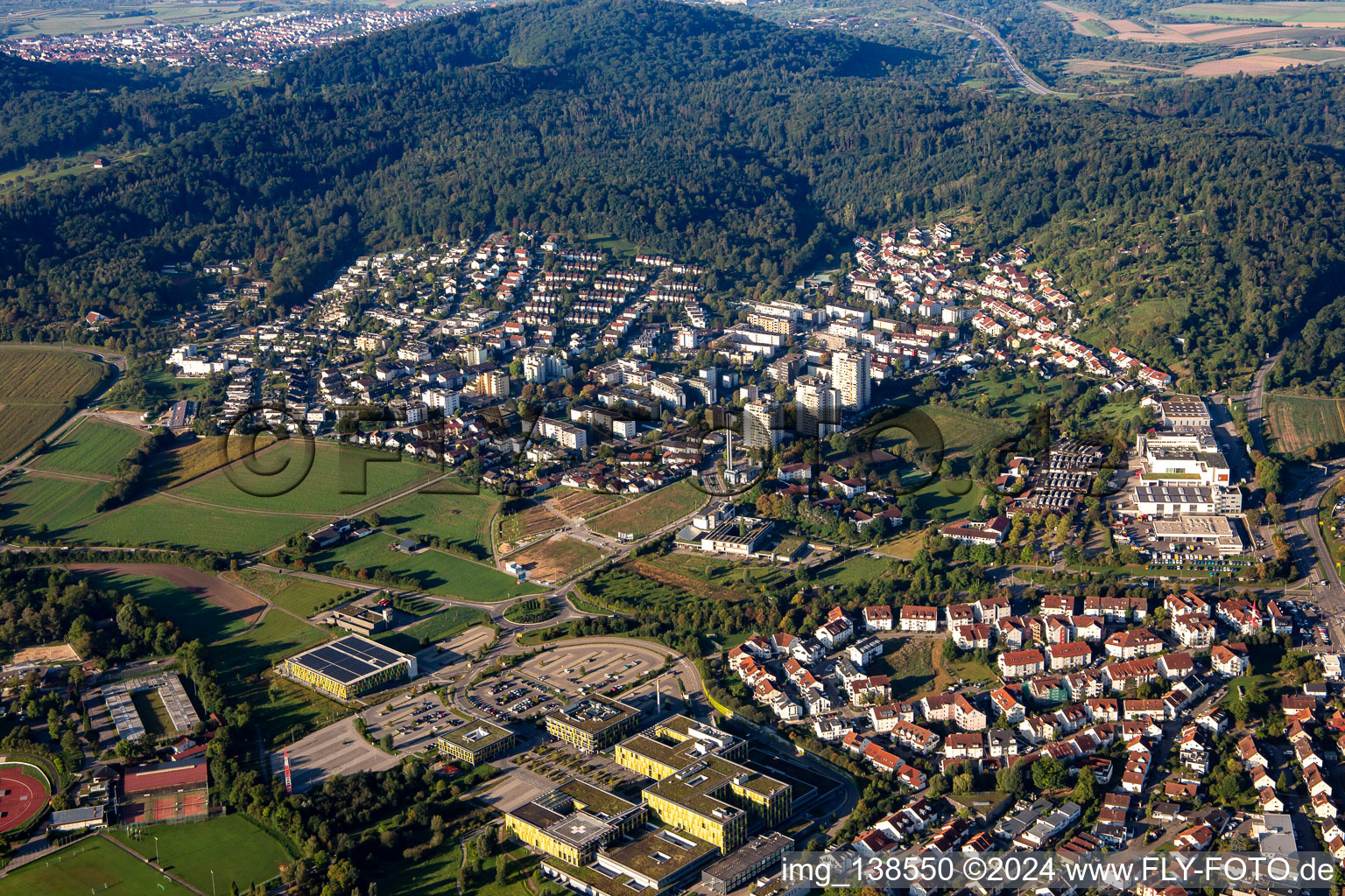 Ortsteil Schelmenholz in Winnenden im Bundesland Baden-Württemberg, Deutschland