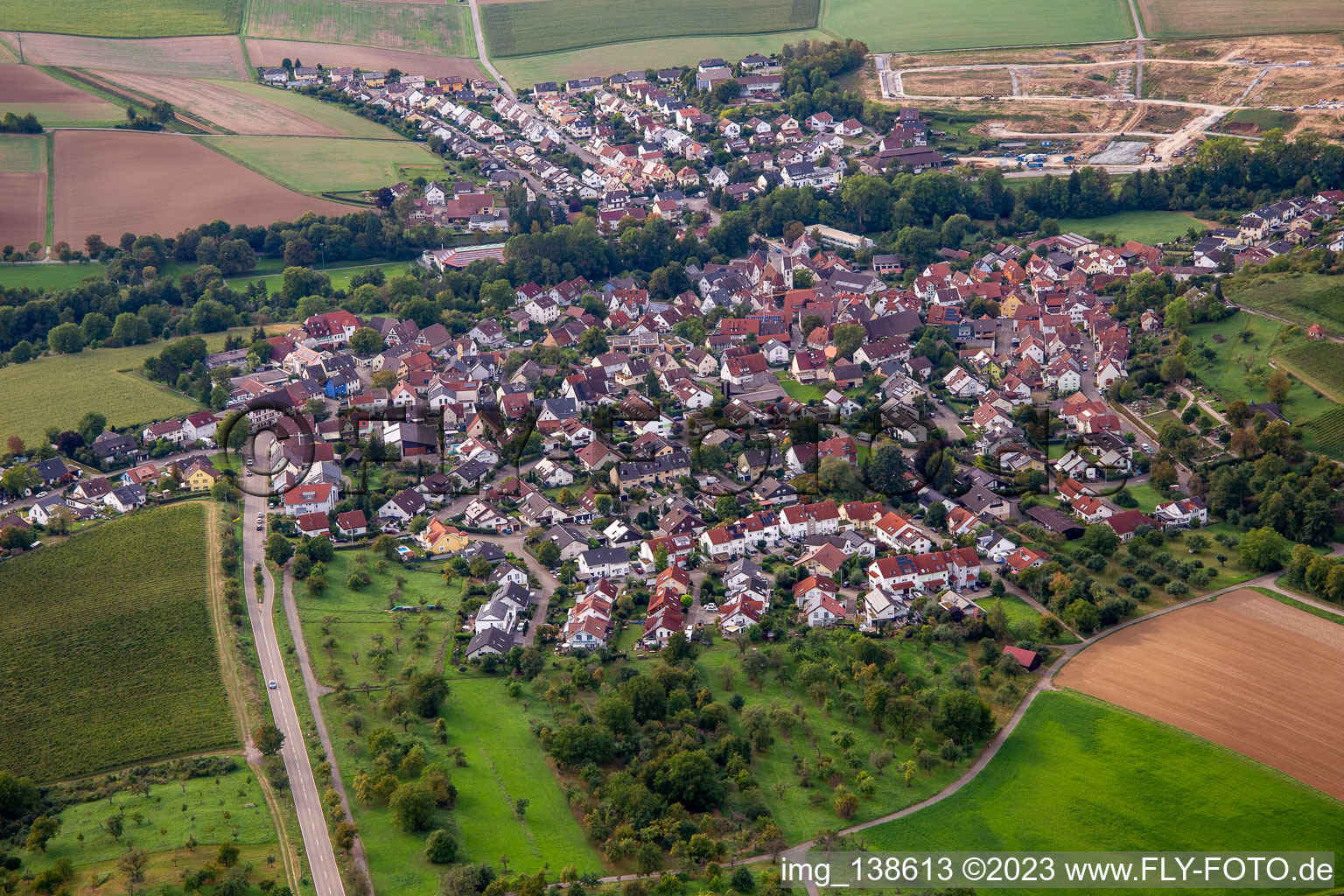 Ortsteil Kleinbottwar in Steinheim an der Murr im Bundesland Baden-Württemberg, Deutschland