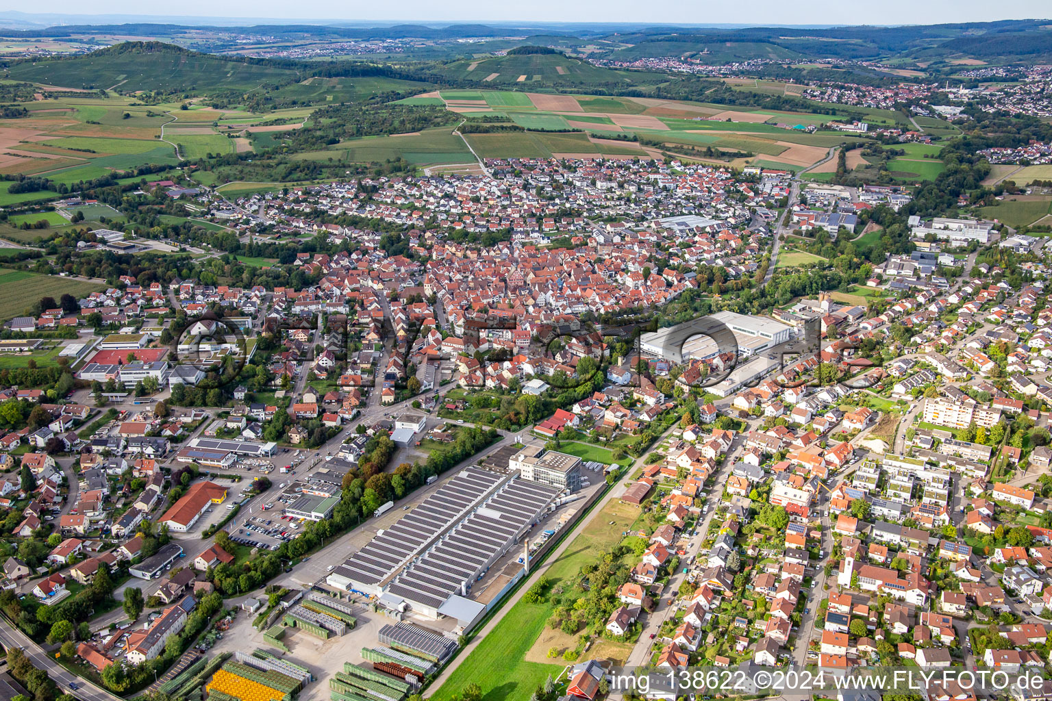 Großbottwar im Bundesland Baden-Württemberg, Deutschland