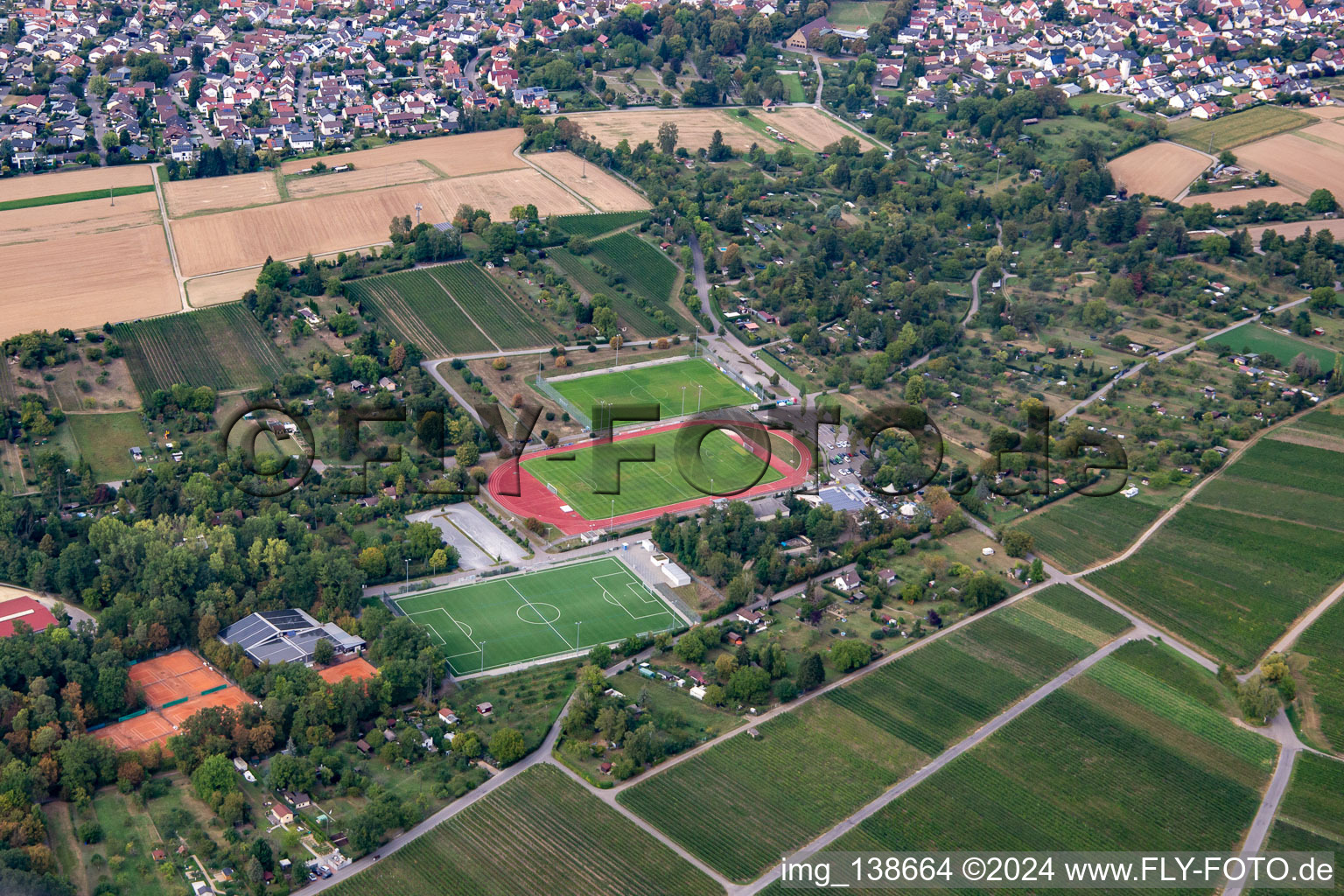 Sportverein Leingarten e.V. Tennishalle im Ortsteil Großgartach im Bundesland Baden-Württemberg, Deutschland