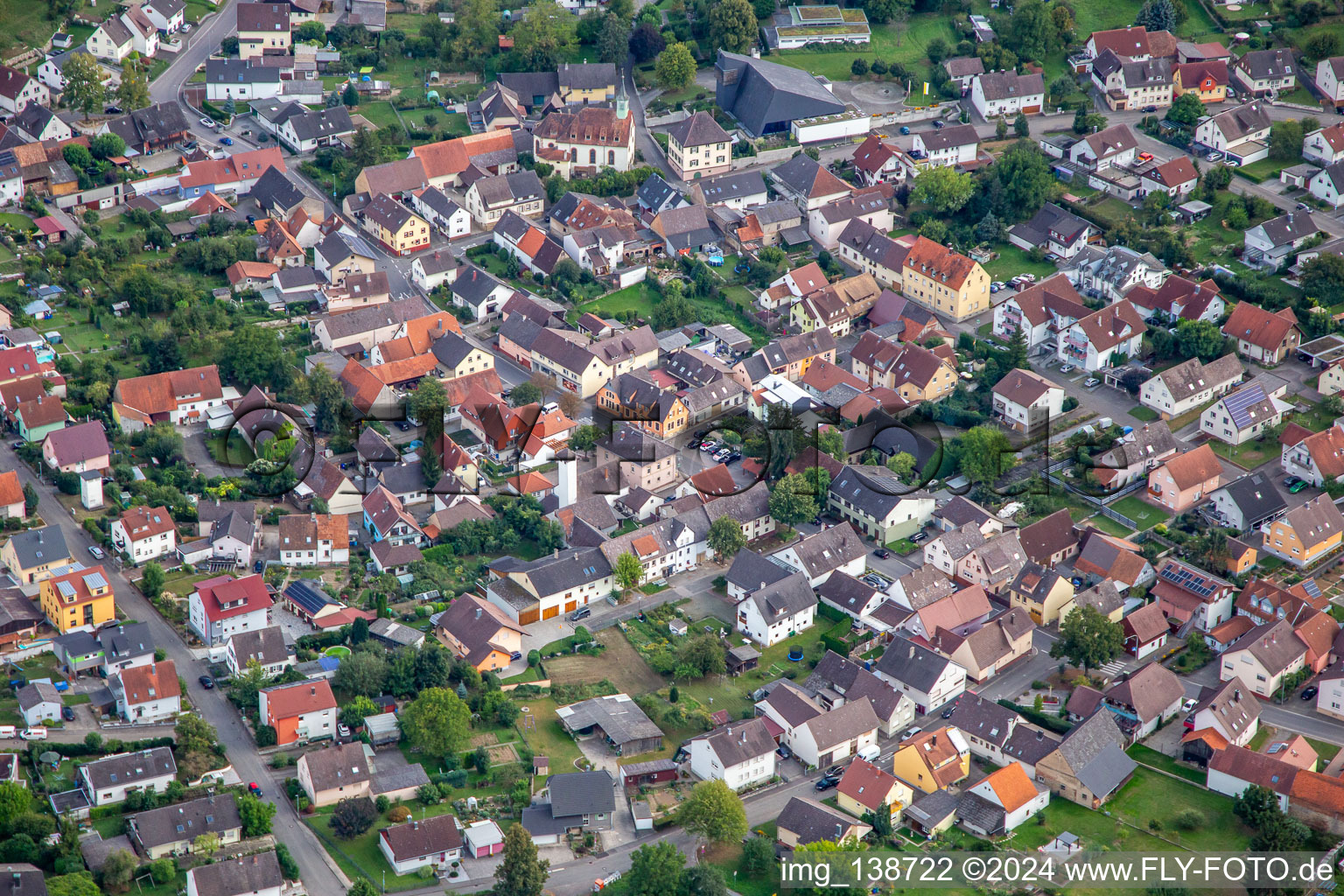 Ortsteil Büchig in Bretten im Bundesland Baden-Württemberg, Deutschland