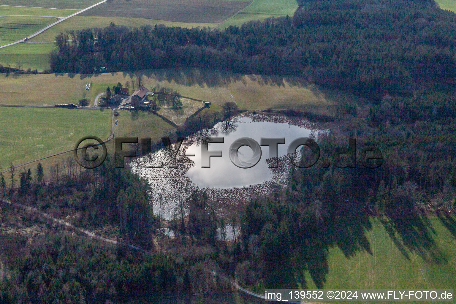 Buchsee in Münsing im Bundesland Bayern, Deutschland