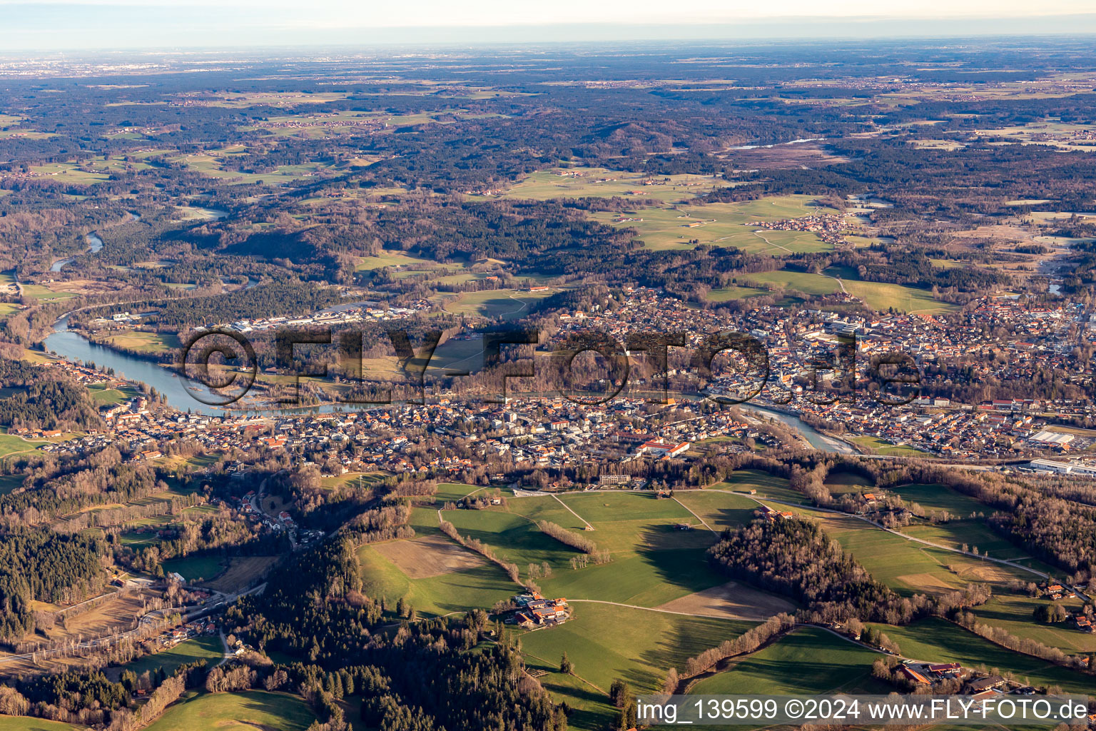 Bad Tölz im Bundesland Bayern, Deutschland