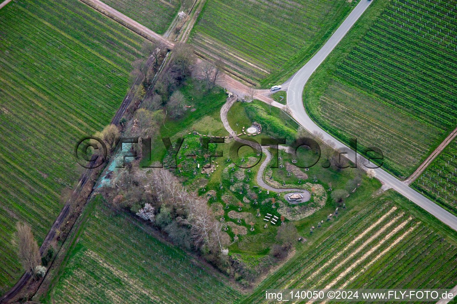 Klima ARBORETUM im Frühling in Flemlingen im Bundesland Rheinland-Pfalz, Deutschland